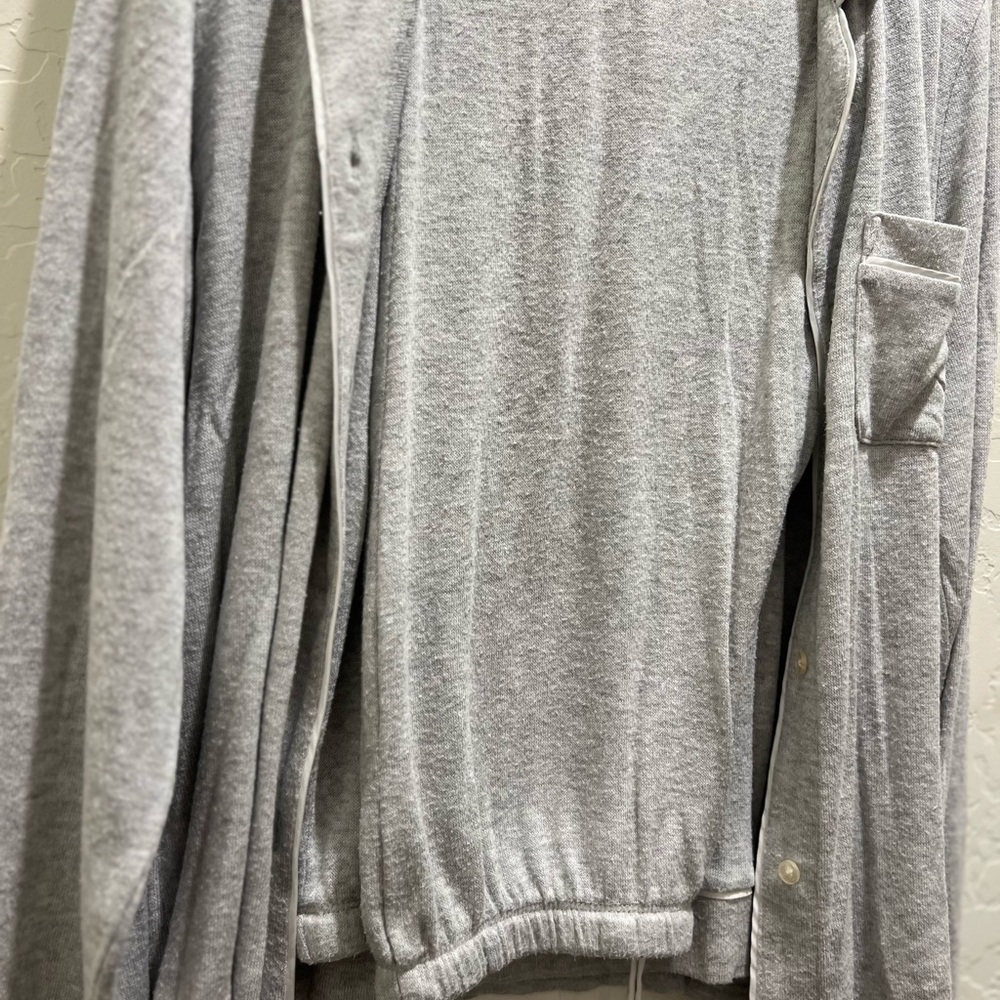 Stars Above Gray Pajama Set - Picture 3 of 4